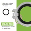 SPARKWHIZ 2 PCS Aluminum Camlock (2" part D) Cam &