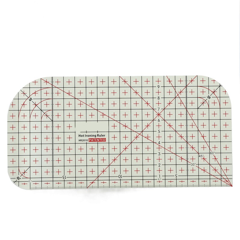 Hot Hem Ruler Professional Heat Resistance Flexible Slip Resistance Sewing