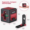 XUNTOP 100Ft Laser Level Self Leveling (±3°) with ±1.5mm/5m Accuracy