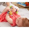 LAMAZE Gardenbug Wrist Baby Rattle Toy Baby Gift Set, Cute
