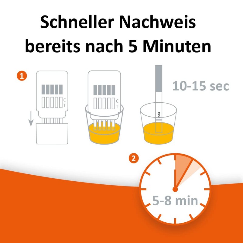 self-diagnostics Tilidine Rapid Drug Test (TIL) - Cut-Off: 300 ng/ml