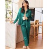 Ekouaer Silk Pajamas for Women Satin Pajama Sets Button Down