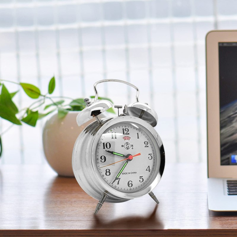 Starlet24 17 cm Retro Bell Alarm Clock Mechanical Alarm Clock