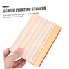 Operitacx 2 x Scrapers for Screen Printing Screen Printing Accessories