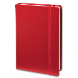 2371400 Quo Vadis Habana Encased Note Pad 10 x 15 cm 224 Pages Red Cover