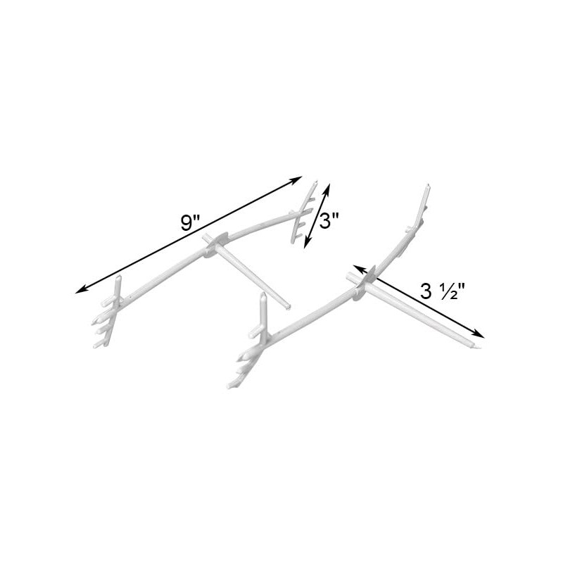 S&K Replacement Antennae for BN-16 Purple Martin Barn - White,