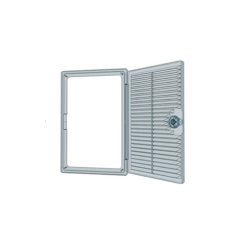 Inspection Flap with Ventilation Grille, Inspection Door, Access Door, Ventilation