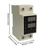 63A Smart Voltage Protector, Adjustable Over Voltage & Low Voltage