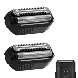 Replacement Foil Blade Compatible with MANSCAPED The Handyman，Foil Blades for Portable Men’s Travel Facial Hair Groomer(2Pack）