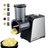 5 In 1 Electric vegetable slicer，300W Electric Cheese Grater Salad