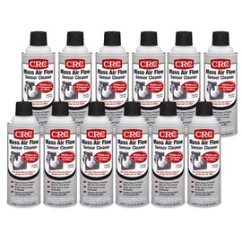 CRC 05110-12PK Mass Air Flow Sensor Cleaner, 11 fl. oz., 12 Pack
