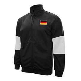 Icon Sports Adult Full-Zip Active Training Touchline Country Soccer Track Jacket | Germany, Medium