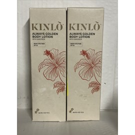 KINLO (2) Kinlo Always Golden Body Lotion With Sunscreen SPF 30 4 fl oz each