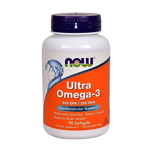 Ultra Omega -3, 90 Sgels by Now Foods (Pack of