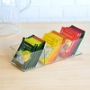 Youngever 2 Pack Plastic Tea Packet Organisers, 21CM x 7CM