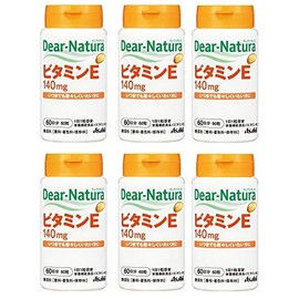 《セット販売》　アサヒ ディアナチュラ ビタミンE 60日分 (60粒)×6個セット