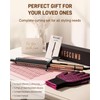 MESCOMB 1 Inch Curling Iron for Long Hair - Dual
