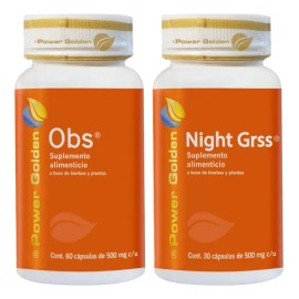 Duo Obs & Night Grss (día Y Noche) Power Golden 2 Productos Sabor N/A