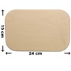 DEKOFANT Wooden Board Set of 4 23 x 15 x