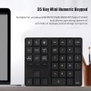 Jeswo Teclado Numérico Inalámbrico 35 Teclas Con Adaptador 2.4g