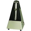 WITTNER 903507 Pyramid Shape Metronome - Silver Matt Bright