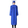 GraduationMall Matte Graduation Gown Cap Tassel Set 2021 for High