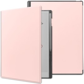 HoYiXi Case for Remarkable Paper Pro 11.8” (2024 Released),Lightweight and Hard Back Shell Protective Book Folio Cover, fit Remarkable Paper Tablet with 11.8” Color Display，Auto Sleep/Wake,Rose Gold