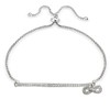 Hoops & Loops - Pulsera Ajustable de Plata de Ley