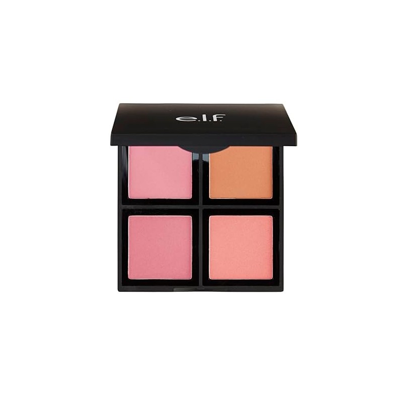 e.l.f. Cosmetics Powder Blush Palette, Four Blush Shades for Beautiful,