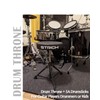 STRICH Drum Stool Set, Padded Seat Height Adjustable Drum Throne