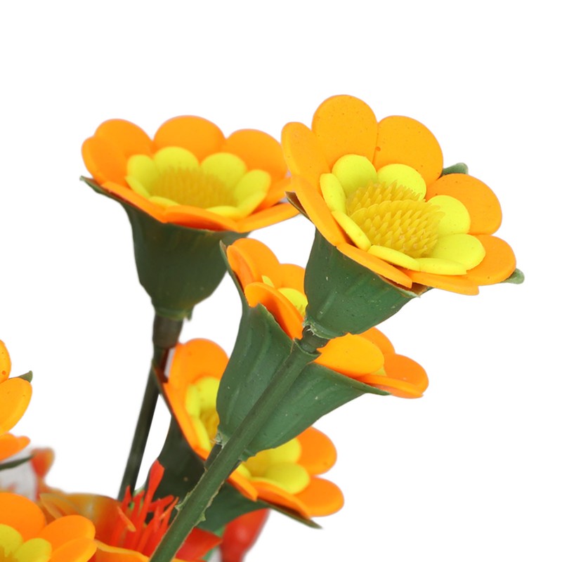Aquarium Artificial Flower Decoration Simulation Fish Tank Fake Flower Landscaping