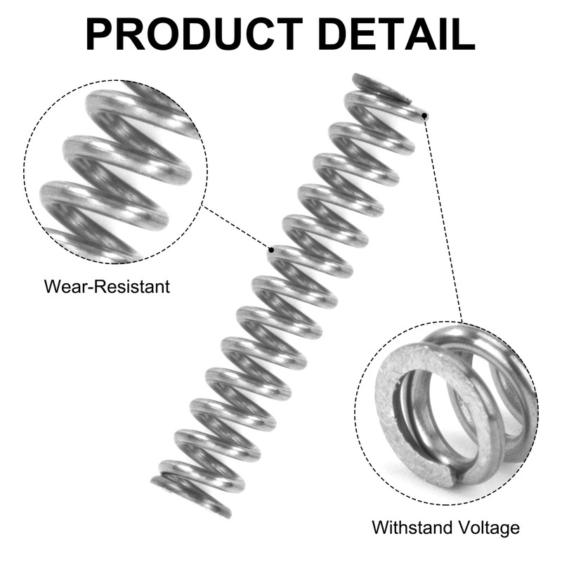GUNGY Compression Spring Stainless Steel Spring Compression Springs 30 mm