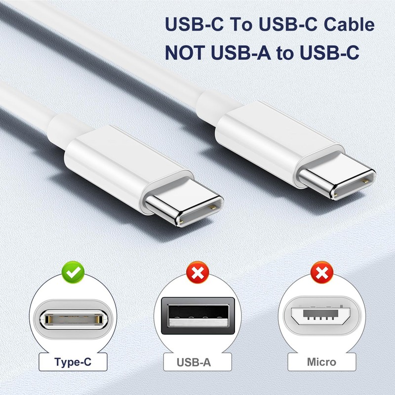 USB-C Wall Charger & Cable for Signia Hearing Aid