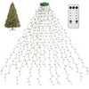 Fnwsja Fairy Lights Christmas Tree 400 LEDs Fairy Lights Remote