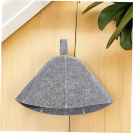 Operitacx Sauna Hat for Men and Women, Lightweight Vaporarium Hat to Protect Hair, Sauna Cap, Russian Banya Hat for Sauna Accessories