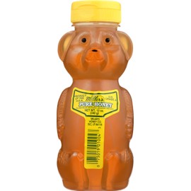 Miller Honey, Honey Clover Bear, 12 Ounce