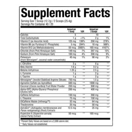 Cbum Thavage Essential Pre Entreno 40 Servicios Sabor Lychee 508 Gr