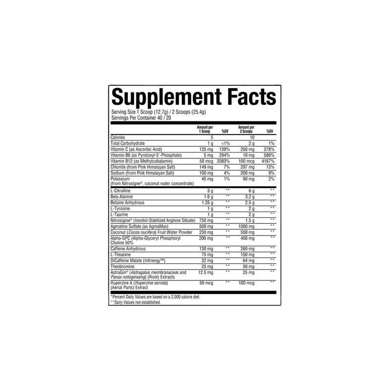 Cbum Thavage Essential Pre Entreno 40 Servicios Sabor Lychee 508