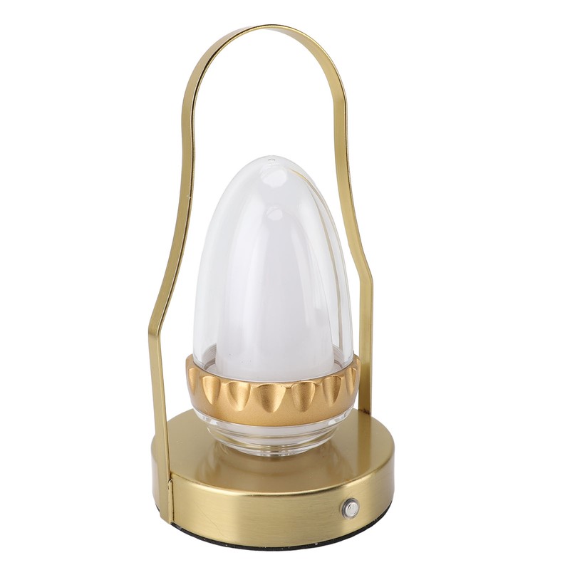 LED Cordless Lantern Table Lamp 3 Modes Touch Control Stepless
