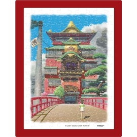 エンスカイ(ENSKY) 千と千尋の神隠し 油屋 7.6×10.2cm ジブリ まめパズル 150ピース ジグソーパズル MA-15