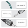 1/4 Inch Audio Instrument Cable 10ft Noise Reduction Dual Straight