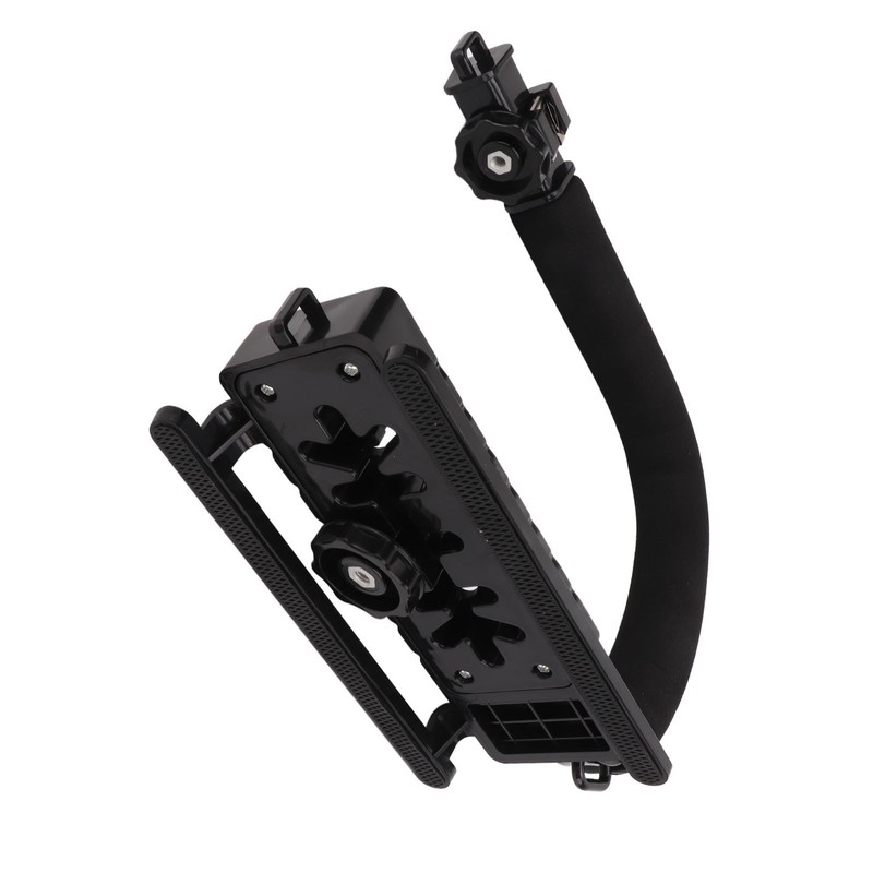 PULUZ U C Shape Video Action Stabilizing Handle Grip ABS