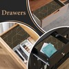Shelf Liners for Kitchen Cabinets 17in x 20FT, Non Adhesive