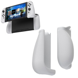 IFYOO SGSX1 人間工学 エルゴノミックグリップ Switch Joycon コントローラー用、Joy Conジョイコン用グリップケース - ホワイト2