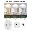 hepside 23INCH Big Dimmable Flush Mount Ceiling Light Fixture White,