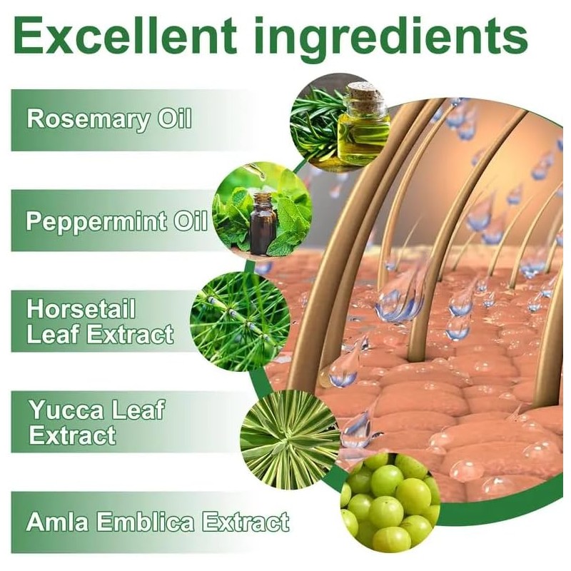 Aceite de Romero para El Cabello,30ml Rosemary Oil for Hair