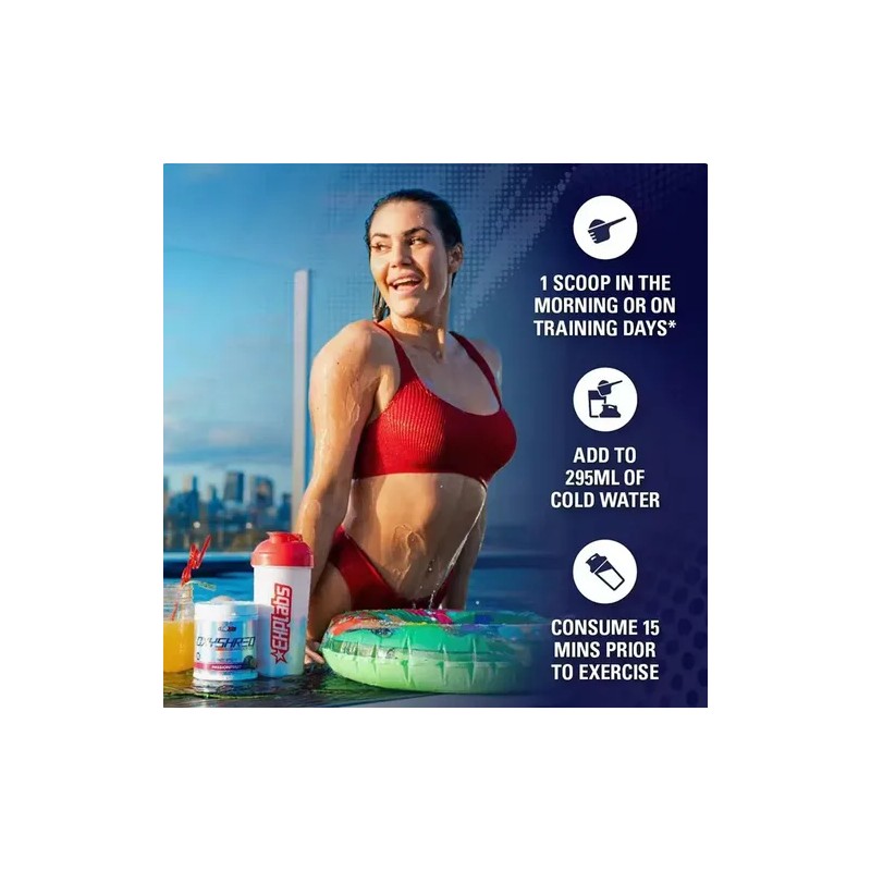 Oxyshred Polvo Termogénico Quemador 158g