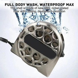 Retractable Stainless Steel Tape Measure, High Precision Metric Tape, Stainless Steel Anti-corrosion Retractable Ruler,  Self-Lock, Impact Resistance, Hollow Design for Easy Clean - style: 5M, Qty: 1 pc