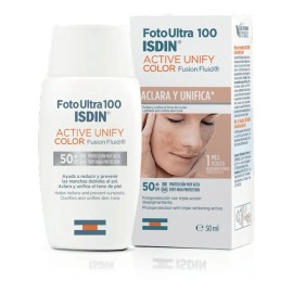 Bloqueador Foto Ultra 100 Isdin Active Unify Color Spf 50