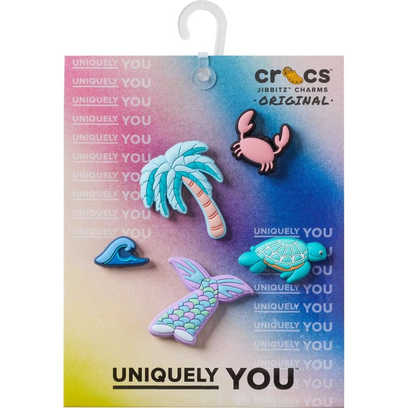 Crocs Good Mix Ocean Side Shoe Charms, Pack of 5,